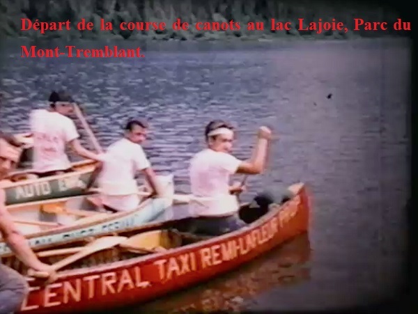 course canots lac lajoie