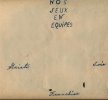 Sœurs Ste-Croix : travaux d'élèves