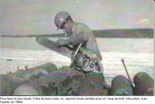 J. Houle au lac Cypres